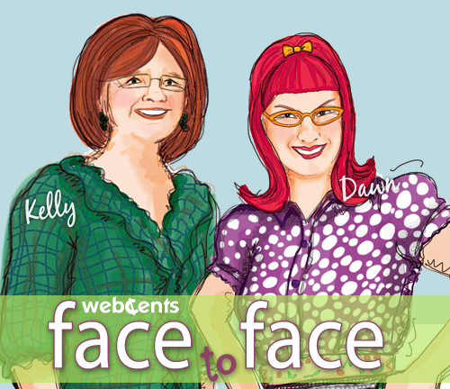 Kelly Jackson and Dawn Farrier, copyright WebCents magazine